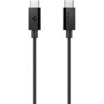 Spigen Кабел за данни SPIGEN ESSENTIAL EB6020CC Type-C - Type-C, 200 см, ЧЕРЕН ACA08720 (ACA08720)