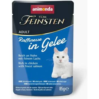 Animonda Vom Feinsten Raffinesse пауч за котки с пилешко и сьомга 85gr