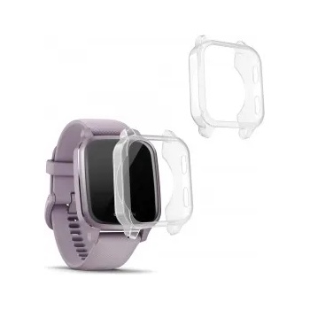 Image 1 of kwmobile 2x Калъф за Garmin Venu Sq Music / Sq - прозрачен