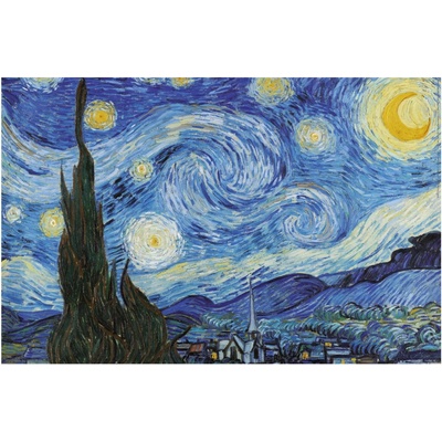 Educa Vincent van Gogh Hvězdná noc miniatura 1000 dílků