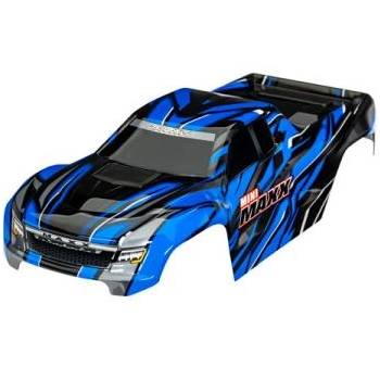 Traxxas каросерия Mini Maxx синя