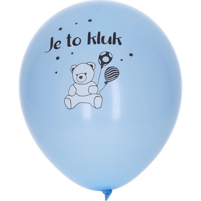 Koh-i-noor Balónek nafukovací 30 cm sada Kluk W025454