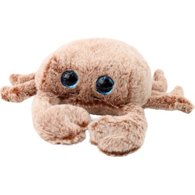 LEAN Toys maskot mazlivý krab béžový 26 cm