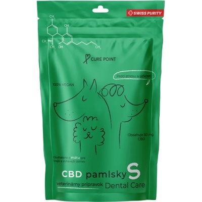 Curepoint CBD pamlsek Dental Care L 100 g