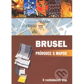 Brusel Průvodce s mapou