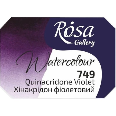 Rosa 343749 Акварелна боя 749 Quinacridone Violet 2, 5 ml 1 бр (343749)
