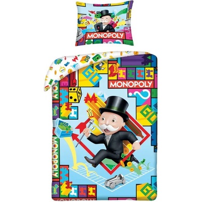 Halantex Детски спален комплект Halantex - Monopoly (MON1103BL)