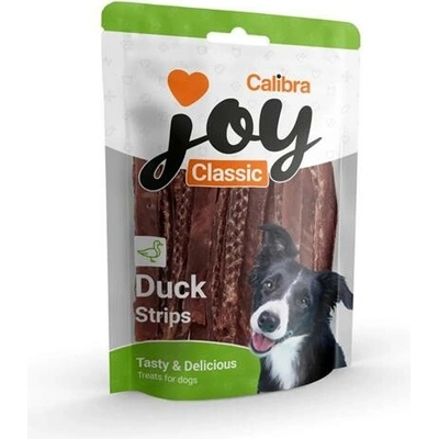 Pamlsok Calibra Joy Dog Classic Duck Strips NEW 250 g