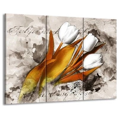 Tulipány plátno 3 90x60