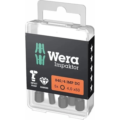Wera 4x50mm 5 ks 5157644001