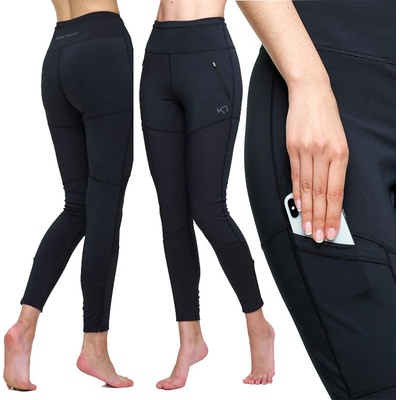 Kari Traa Sanne Tights Black dámské legíny