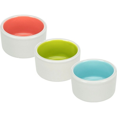 Trixie Keramická miska s glazurou 100 ml 7 cm mix barev