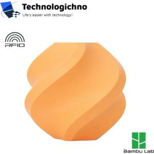 Bambu Lab PLA Pure Bambu Apricot Refill No Spool (A19-A00-1.75-1000-SPLFREE)