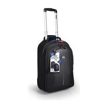 POort designes Chicago evo backpack trolley 15,6’’ notebook 10,1" tablet 170231 čierna