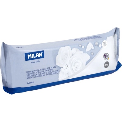 Milan Modelovací hmota Porcelana 500gr bílá – Zboží Dáma
