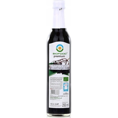 Bio Food Čierny sirup bez obsahu 250 ml