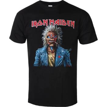 Low frequency мъжка тениска Iron Maiden - Portrait Eddie Smoke - LOW FREQUENCY - IM027TS