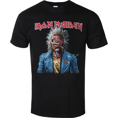 Low frequency мъжка тениска Iron Maiden - Portrait Eddie Smoke - LOW FREQUENCY - IM027TS