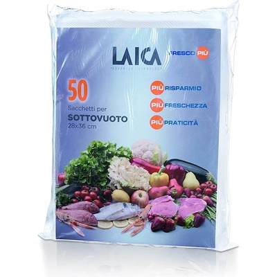 LAICA Гофрирани релефни пликове за вакуумиране Laica 28x36 см - 100 бр. 2xVT35002 (VT35002)