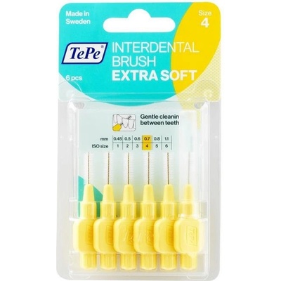 TePe Extra Soft mezizubní kartáčky 0,7 mm 6 ks