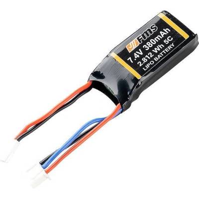 FMS HOBBY Батерия 2 клетки FMS LIPO Battery 2S 7.4V 380mAh without PCM ROC004-S01 FMSC1389F (FMSC1389F)