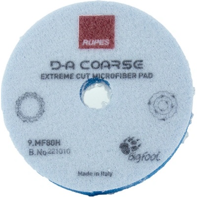 Rupes D-A Coarse Microfiber Extreme Cut Pad 85 mm 9.MF80H/48
