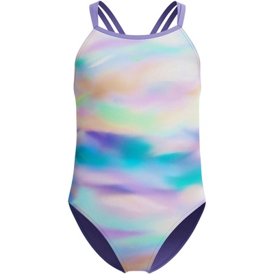 Speedo Цял бански girls printed twinstrap