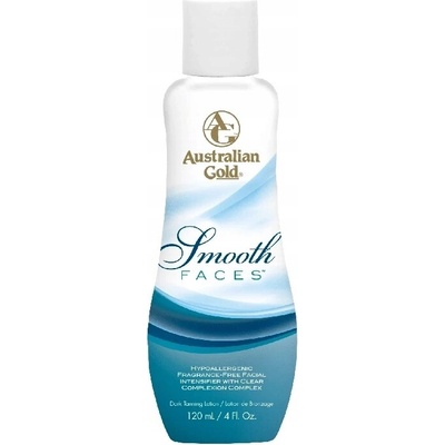 Australian Gold Smooth Faces Opalovací krém na obličej pro tmavší opálení 120 ml