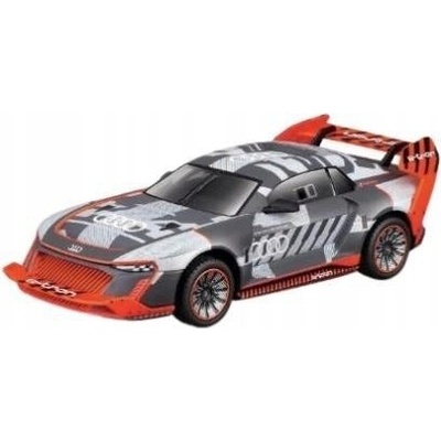 BBURAGO kovový modelZÁVODNÍ AUDI S1 E-TRON šedý 1:43