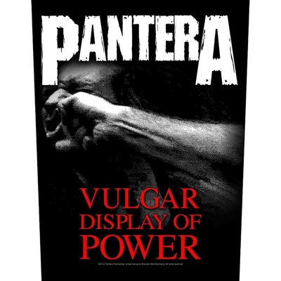 Nažehlovačka Pantera - Vulgar Display Of Power