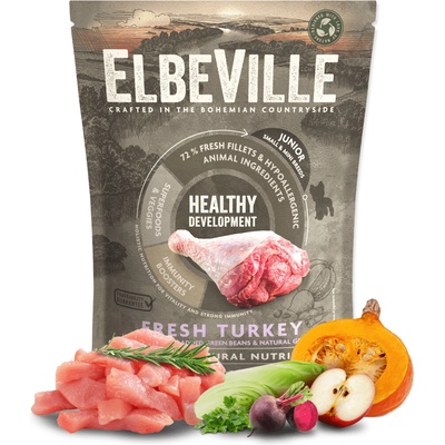 Elbeville Puppy & Junior Small Mini Fresh Turkey Healthy Development 0,1 kg