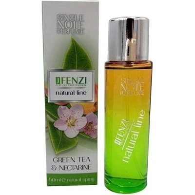 JFenzi Natural Line Green Tea Nectarine parfumovaná voda dámska 50 ml
