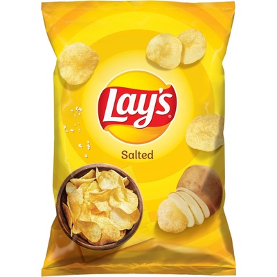 Lay's Vyprážané zemiakové lupienky slané 130 g