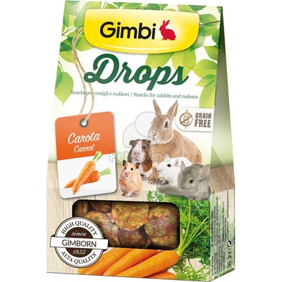 Gimbi Drops Snack с моркови 50 г
