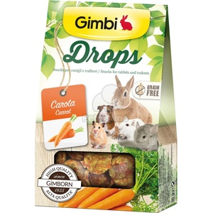 Gimborn Gimbi Drops Snack с моркови 50 г