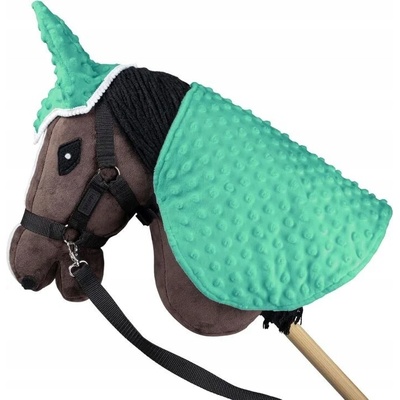 Deka a náušníky Skippi pro Hobby Horse zelená pastelová