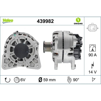 generátor VALEO 439982