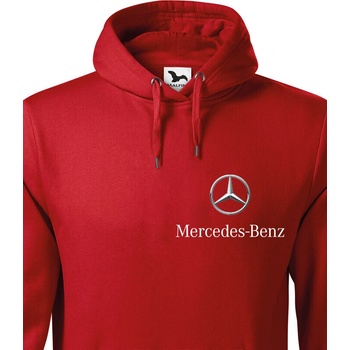 Mercedes Červená Canvas