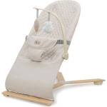 KinderKraft Бебешки шезлонг KinderKraft - Mimi, Wood/Beige (NEW024984) - baby