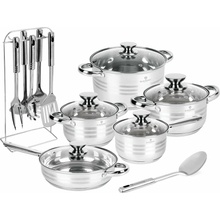 BLAUMANN Sada nádobí nerez 17 ks Jumbo Gourmet Line BL-4119