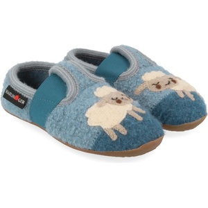 Haflinger Детски пантофи Haflinger Kid's Everest Schnucki Slippers - Fog - размер 32 (EU) (702-6026-0120)