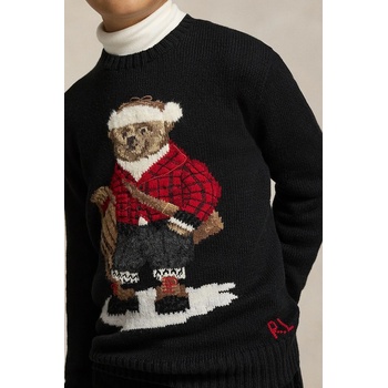 Ralph Lauren Детски памучен пуловер Polo Ralph Lauren (323981629001)