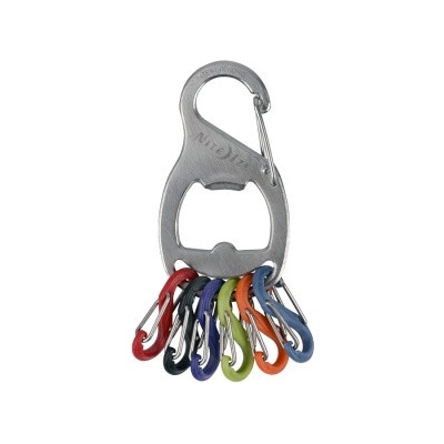 Přívěsek na klíče Nite Ize KeyRack+ S Biner
