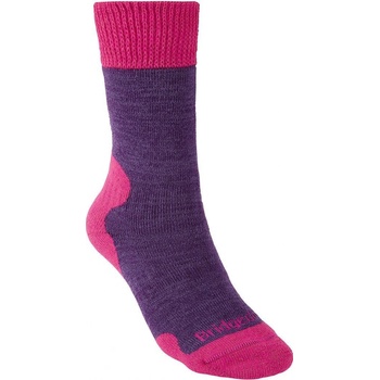 Bridgedale dámske ponožky Explorer HeavyWeight Merino Comfort Boot Wmns purple marl