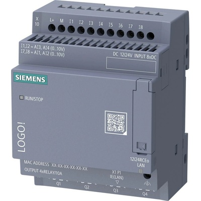 Siemens 6ED1052-2MD08-0BA3 riadiaci modul 24 V/DC, 12 V/DC
