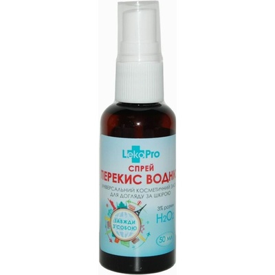 LekoPro Kozmetický sprej Peroxid vodíka 3% 50 ml