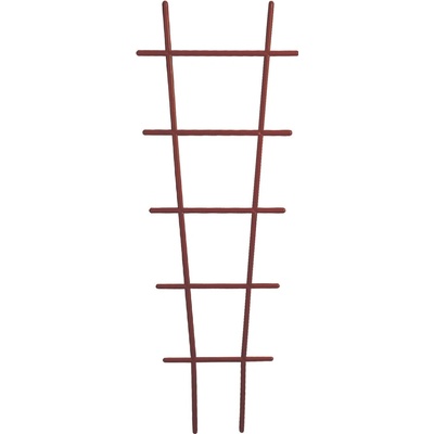 Podpera na kvety DRAB rebrík 67cm hnedá