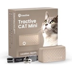 Tractive GPS CAT Mini + нашийник - проследяване на местоположението и активността на вашата котка - кафяво GPS приемници