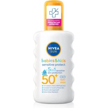Nivea Sun Kids слънцезащитен спрей за деца SPF 50+ 200ml