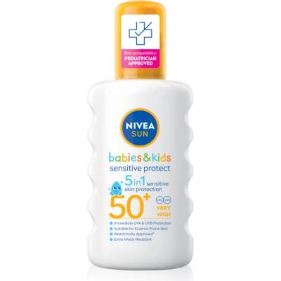Nivea Sun Kids слънцезащитен спрей за деца SPF 50+ 200ml